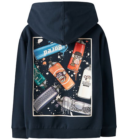 Name It Hoodie - NkmSafe - Navy Blazer