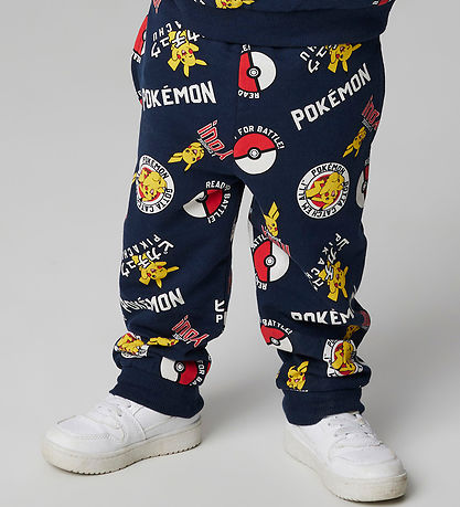 Name It Sweatpants - NmmSilo - Pokémon - Navy Blazer