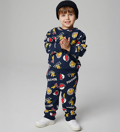 Name It Sweatpants - NmmSilo - Pokémon - Navy Blazer