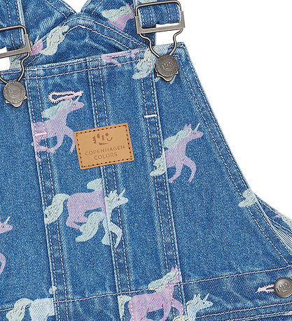 Copenhagen Colors Spencer - Denim - Unicorn Print - Blue