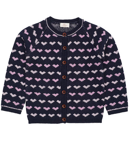 Copenhagen Colors Cardigan - Wool - Knitted - Merino Heats - Nav