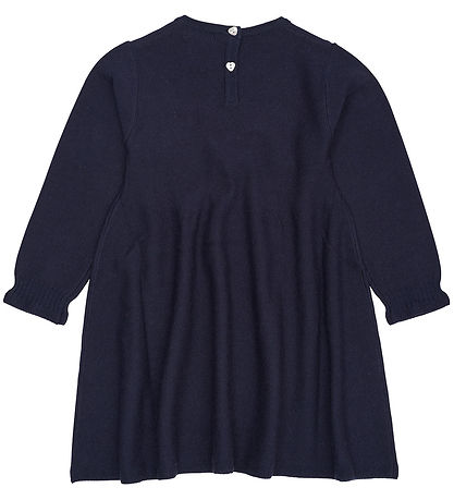 Copenhagen Colors Dress - Wool - Knitted - Merino Heats - Navy
