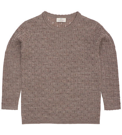 Blouse Copenhagen Colors - Laine - Tricoté - Pointelle - Naturel Blouse Copenhagen Colors - Laine - Tricoté - Pointelle - Naturel