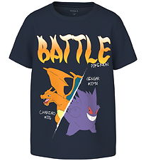 Name It T-shirt - NkmSlive - Pokémon - Navy Blazer Name It T-shirt - NkmSlive - Pokémon - Navy Blazer