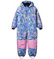 Småfolk Snowsuit - Purple Delight w. Birds/Flowers Småfolk Snowsuit - Purple Delight w. Birds/Flowers