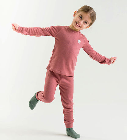 Blouse Viking - Laine/Viscose - Soft Sous-maillot Mérinos - Rose Blouse Viking - Laine/Viscose - Soft Sous-maillot Mérinos - Rose