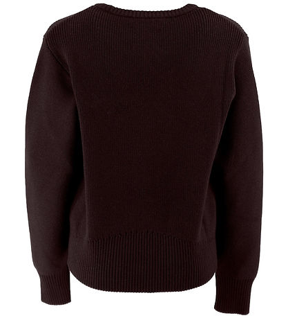 G-Star RAW Blouse - Wool/Cotton - Cropped - Chocolate Plum