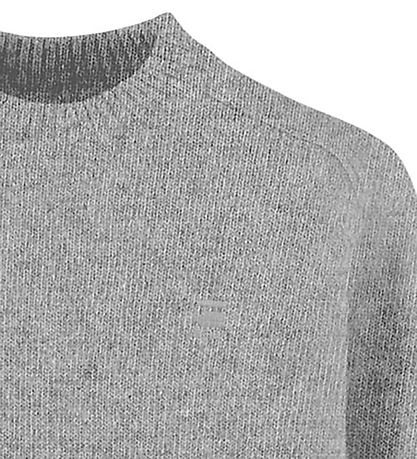 G-Star RAW Bluse - Polyamid/Wolle - Grau Meliert