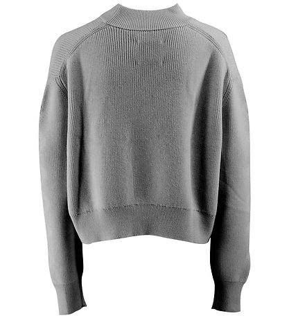 G-Star RAW Blouse - Wool/Cotton - Cropped - Wild Dove w. Pattern