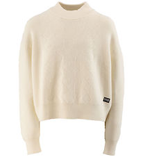 G-Star RAW Blouse - Wool/Cotton - Cropped - Milk G-Star RAW Blouse - Wool/Cotton - Cropped - Milk
