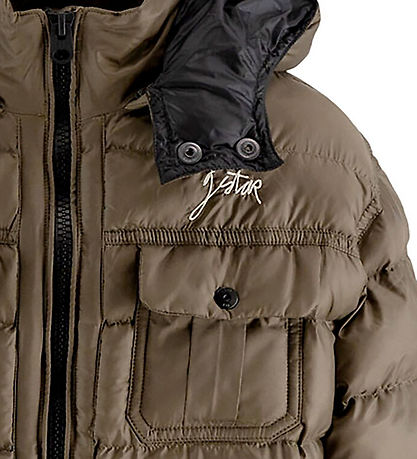 G-Star RAW Puffer Jacket - Dark Olive G-Star RAW Puffer Jacket - Dark Olive