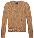Polo Ralph Lauren Cardigan - Knitted - Camel Heather Polo Ralph Lauren Cardigan - Knitted - Camel Heather
