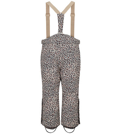 MarMar Ski Pants w. Suspenders - Orla - Leopard
