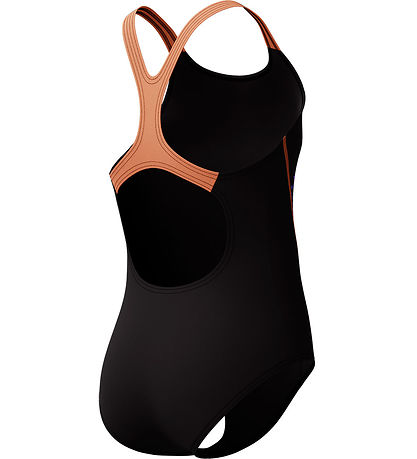 Maillot de Bain Speedo - Médaillé - Noir/Pêche Maillot de Bain Speedo - Médaillé - Noir/Pêche