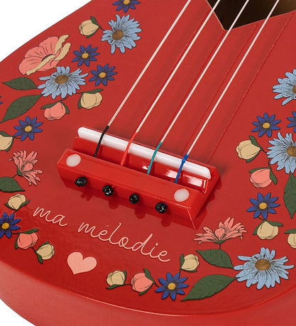 Ukulele Konges Sløjd - Flower Brillant - Barbade Cherry Ukulele Konges Sløjd - Flower Brillant - Barbade Cherry
