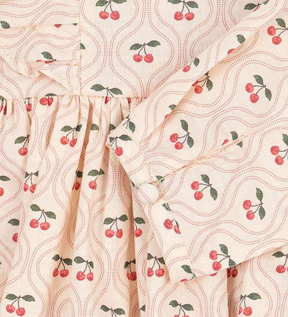 Robe Konges Sløjd - Cianna - Cherry Rose Motif Robe Konges Sløjd - Cianna - Cherry Rose Motif