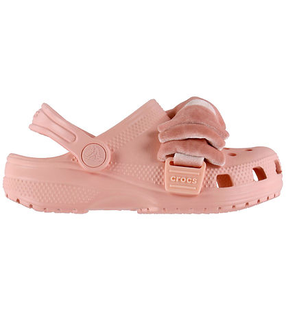 Crocs Sandals - Classic+ Bow Clog K - Powder Pink