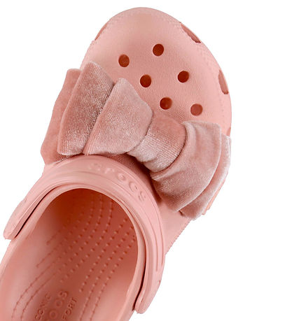 Crocs Sandals - Classic+ Bow Clog K - Powder Pink