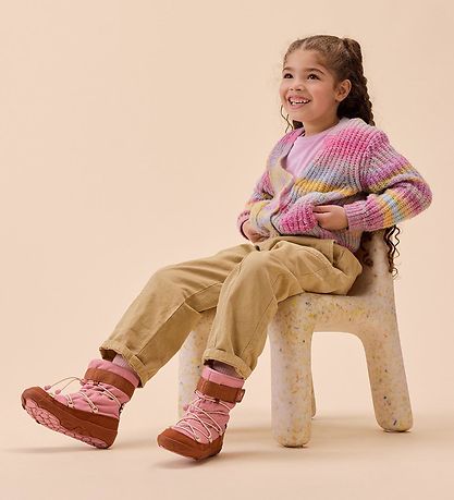 Bottes d'Hiver Affenzahn - Tex - Non - Deer - Rose Bottes d'Hiver Affenzahn - Tex - Non - Deer - Rose