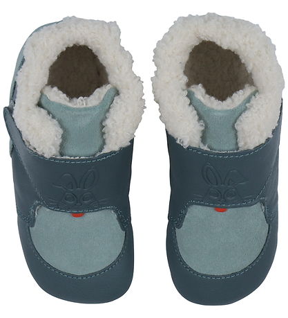Affenzahn Slippers w. Lining - Noos - Leather - Growy Bunny - Pe