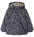 Name It Winter Coat - NmfSnow05 - Dark Sapphire w. Flowers Name It Winter Coat - NmfSnow05 - Dark Sapphire w. Flowers