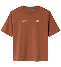 Name It T-shirt - NkmOakley - Carob Brown Name It T-shirt - NkmOakley - Carob Brown