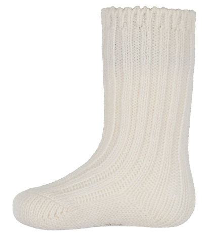 Fanga Fontana Socks - Wool - Knitted - Lana - Off White Melange