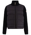 Moncler Cardigan - Wool/Down - Black