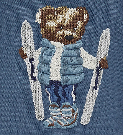 Moncler Blouse - Wool - Medium+ Blue w. Soft Toy