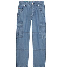 HUGO Jeans - 446 - Loose Pasvorm - Double Stone/Borstel HUGO Jeans - 446 - Loose Pasvorm - Double Stone/Borstel