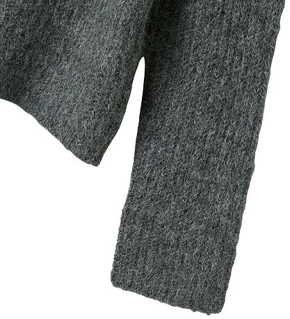LMTD Blouse - Knitted - NlfNulo - Dark Grey Melange