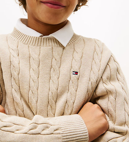 Tommy Hilfiger Blouse - Knitted - Malted Milk Heather
