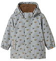 Lil' Atelier Winter Coat - NmmLasnow10 - Ultimate Grey/Airplanes Lil' Atelier Winter Coat - NmmLasnow10 - Ultimate Grey/Airplanes