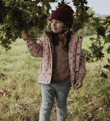 Veste d'Hiver Lil' Atelier - NmfLasnow10 - Misty Rose/Cherry Veste d'Hiver Lil' Atelier - NmfLasnow10 - Misty Rose/Cherry