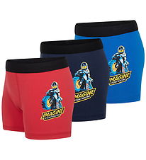 LEGO® Wear City Boxers - 3-Pack - LwaGan - Blue/Red
