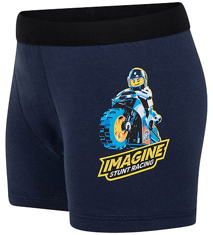 LEGO® Wear City Boxers - 3-Pack - LwaGan - Blue/Red