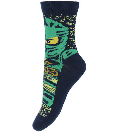 Chaussettes LEGO® Ninjago - 5 Pack - LwaGan - Bleu/Vert Chaussettes LEGO® Ninjago - 5 Pack - LwaGan - Bleu/Vert