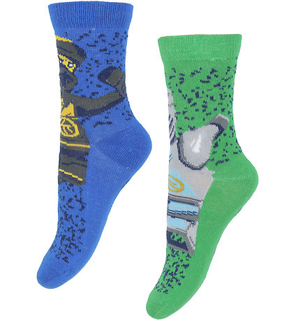 LEGO® Wear Ninjago Socks - 5-Pack - LwaGan - Blue - Green