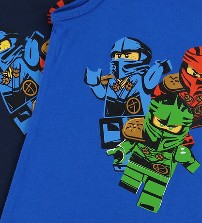 Ninjago Sous-pull LEGO® Wear - 2 Pack - LwaGan - Bleu Ninjago Sous-pull LEGO® Wear - 2 Pack - LwaGan - Bleu