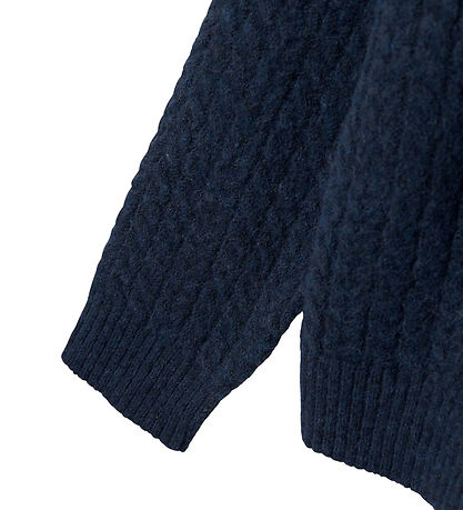 LMTD Blouse - Knitted - NlmKave - Navy Blazer