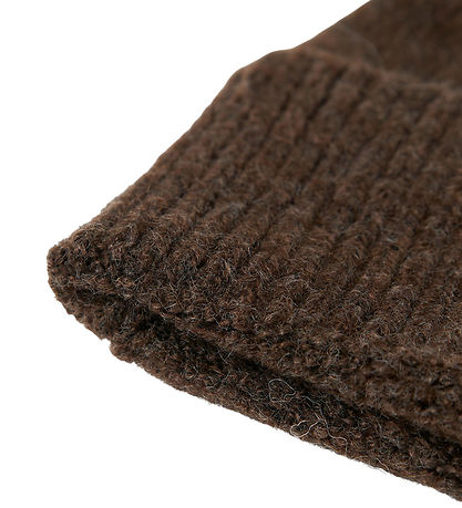 LMTD Beanie - Knitted - NlfLodet - Chocolate Brown