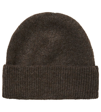 LMTD Beanie - Knitted - NlfLodet - Chocolate Brown