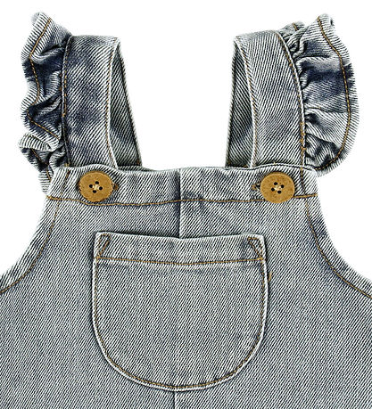 Salopette Lil' Atelier - NbfDarlee - Loose - Medium+ Blue Denim/ Salopette Lil' Atelier - NbfDarlee - Loose - Medium+ Blue Denim/