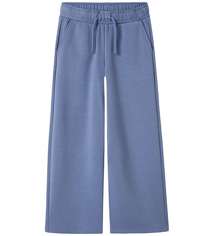 Name It Trousers - Wide - NkfOlinda - Blue Ice
