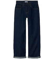 Name It Jeans - Straight - NkmRyan - Dark Blue Denim/Ongewassen Name It Jeans - Straight - NkmRyan - Dark Blue Denim/Ongewassen