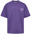 Hummel T-Shirt - HmlJR - Loose - Mystiek Hummel T-Shirt - HmlJR - Loose - Mystiek