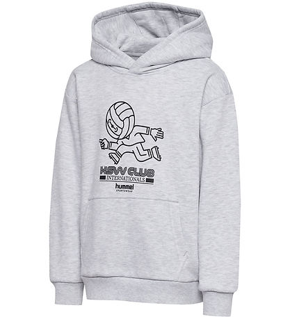 Hummel Hoodie - HmlJR - Headball - Light Grey Melange