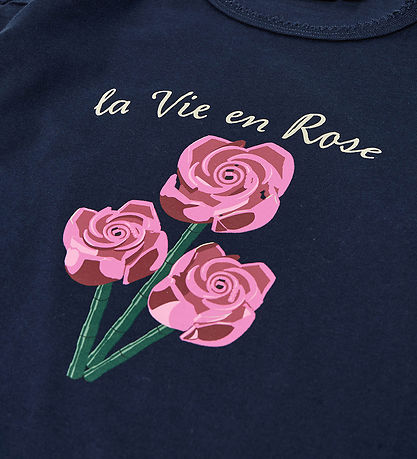 Blouse LEGO® Wear - LwTaja - Bleu Foncé av. Fleurs Blouse LEGO® Wear - LwTaja - Bleu Foncé av. Fleurs