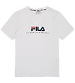Fila T-shirt - Carisio - Bright White w. Logo Fila T-shirt - Carisio - Bright White w. Logo