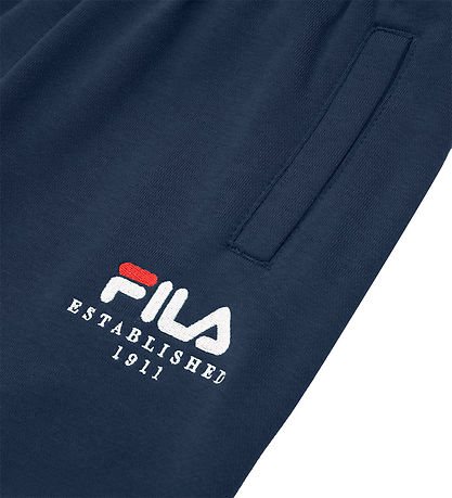Pantalon de Jogging Fila - Benna - Black Iris av. Logo Pantalon de Jogging Fila - Benna - Black Iris av. Logo